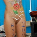 nude body painting 110