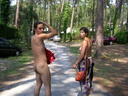 nude at campsite 27