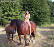 nude with horse 103