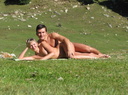 nudists nude naturists couple 2645