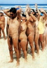 nudists group on beach 76