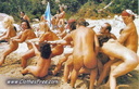 nudists group on beach 77