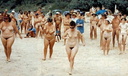 nudists group on beach 85