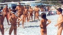 nudists group on beach 87