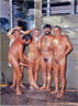 nudists group on beach 9