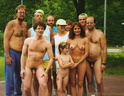 nudists group on beach 94