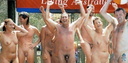 nudists group on beach 99