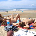 nudists group on beach Nude Camp