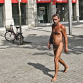 nude in barcelona streets 2008