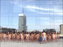 spencer tunick 2003 barcelona 125