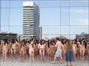 spencer tunick 2003 barcelona 127