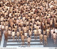 spencer tunick 2003 barcelona 13