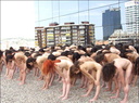spencer tunick 2003 barcelona 138