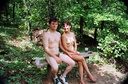 nudists nude naturists couple 1338