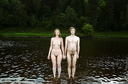 nudists nude naturists couple 1351
