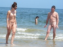 nudists nude naturists couple 1355