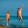nudists nude naturists couple 2024