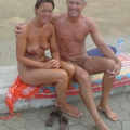 nudists nude naturists couple 2074