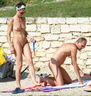 nudists nude naturists couple 2276