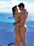 nudists nude naturists couple 2377