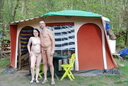 nudists nude naturists couple 2378