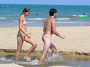 nudists nude naturists couple 2380