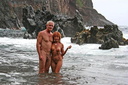 nudists nude naturists couple 2674