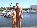 nudists nude naturists couple 2676
