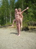 nudists nude naturists couple 2715