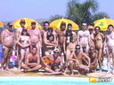 nudists group on beach 101