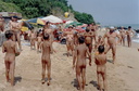 nudists group on beach 105