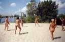 nudists group on beach 166