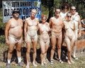 nudists group on beach 18
