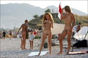 nudists group on beach 180