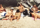nudists group on beach 19