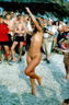 nudists group on beach 205