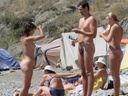 nudists group on beach 222