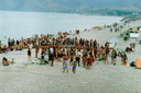 nudists group on beach 252