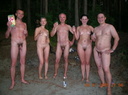 nudists group on beach nc01