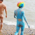 wnbr brighton 2014 funkdooby This guy was blue before he d even been in the cold sea 